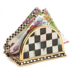 Hot MacKenzie-Childs Courtly Check Napkin Holder