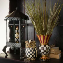 MacKenzie-Childs Courtly Check Owl