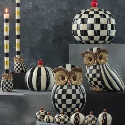 MacKenzie-Childs Courtly Check Owl