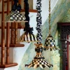 Clearance MacKenzie-Childs Courtly Check Pendant Lamp - Medium