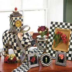 Discount MacKenzie-Childs Courtly Check Pig Figurine
