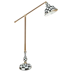 Sale MacKenzie-Childs Courtly Check Reading Floor Lamp