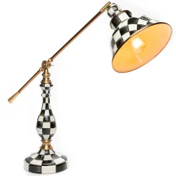 Outlet MacKenzie-Childs Courtly Check Reading Table Lamp