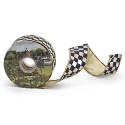 Best MacKenzie-Childs Courtly Check 2" Ribbon