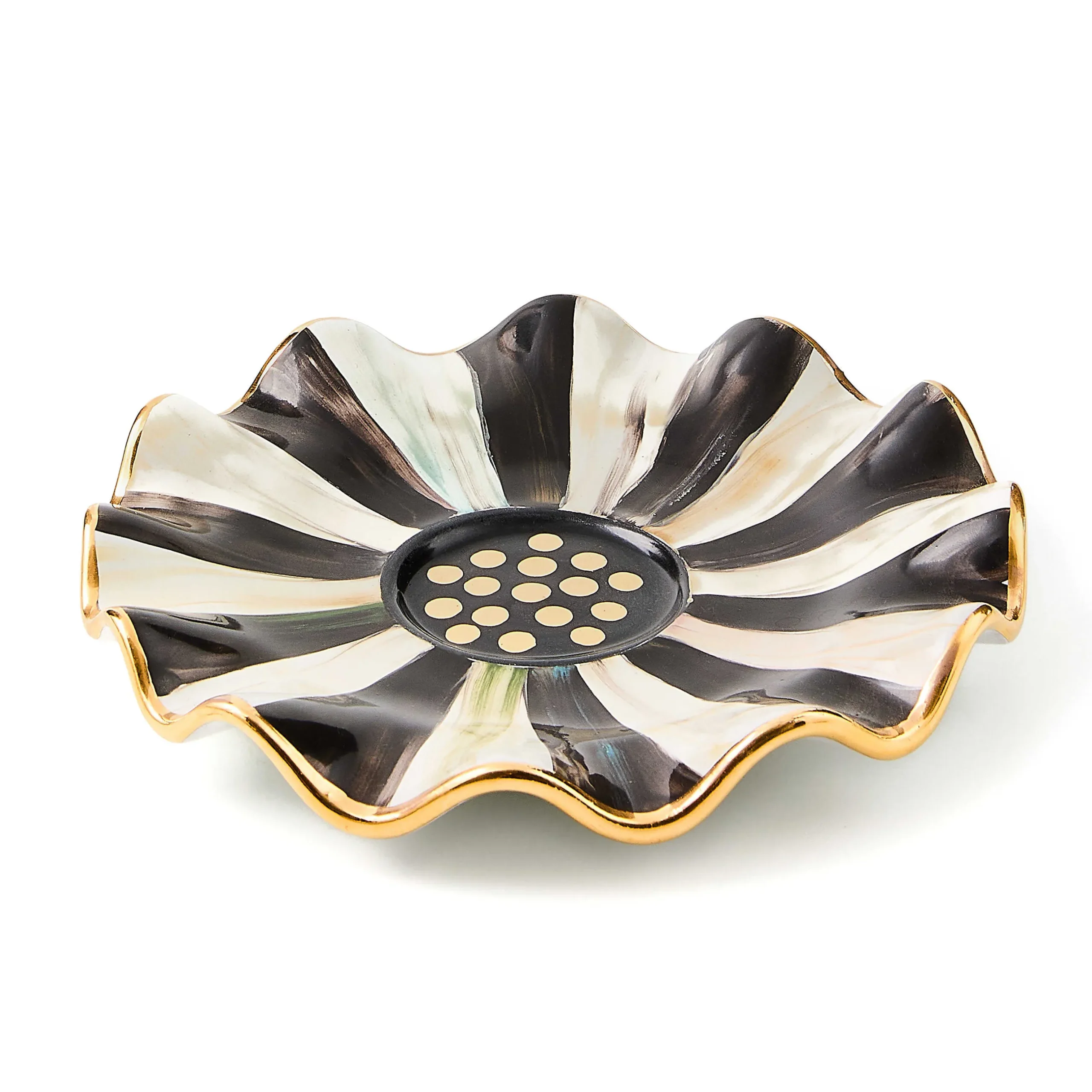 Best MacKenzie-Childs Courtly Check Saucer