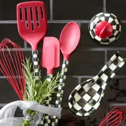 Best MacKenzie-Childs Courtly Check Spatula - Red