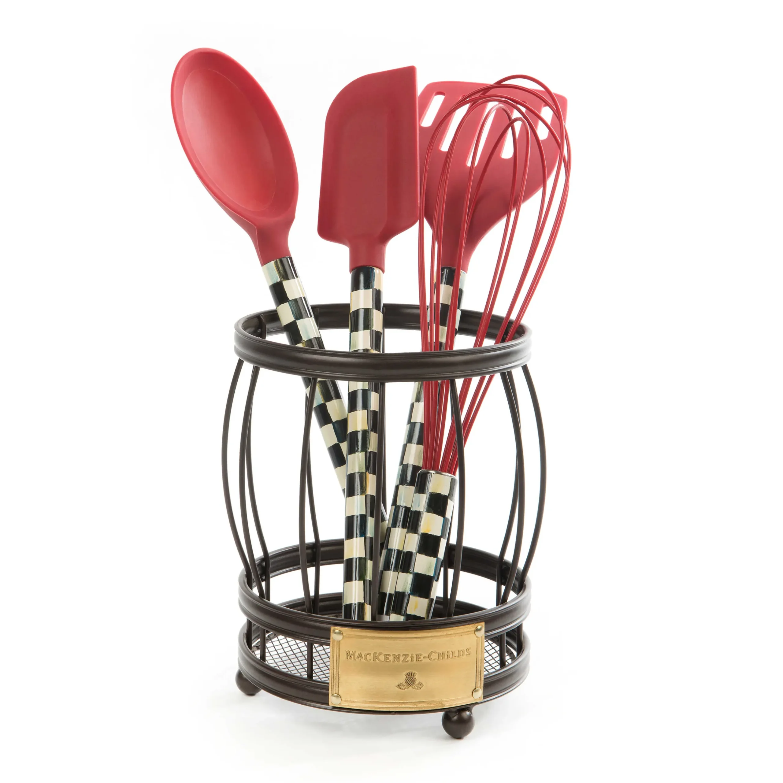 Best MacKenzie-Childs Courtly Check Spatula - Red