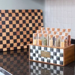 Clearance MacKenzie-Childs Courtly Check Spice Rack