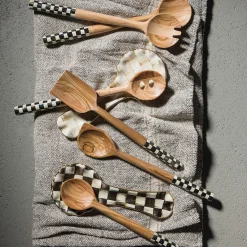 Clearance MacKenzie-Childs Courtly Check Spoon Rest