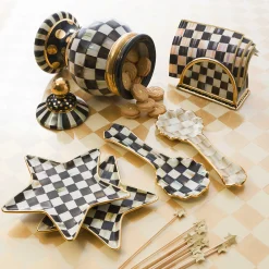 Clearance MacKenzie-Childs Courtly Check Spoon Rest
