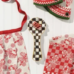 Clearance MacKenzie-Childs Courtly Check Spoon Rest