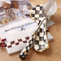 Clearance MacKenzie-Childs Courtly Check Spoon Rest