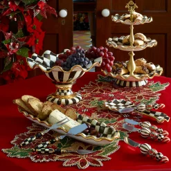Clearance MacKenzie-Childs Courtly Check Spoon Rest