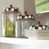 Clearance MacKenzie-Childs Courtly Check Storage Canister - Big