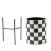 Sale MacKenzie-Childs Courtly Check Tabletop Planter