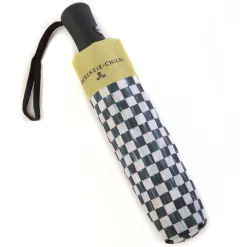 MacKenzie-Childs Courtly Check Travel Umbrella