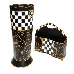 MacKenzie-Childs Courtly Check Umbrella Stand