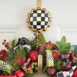 Best MacKenzie-Childs Courtly Check Wreath Hanger