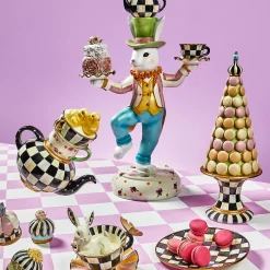 Discount MacKenzie-Childs Courtly Chickatee Teapot