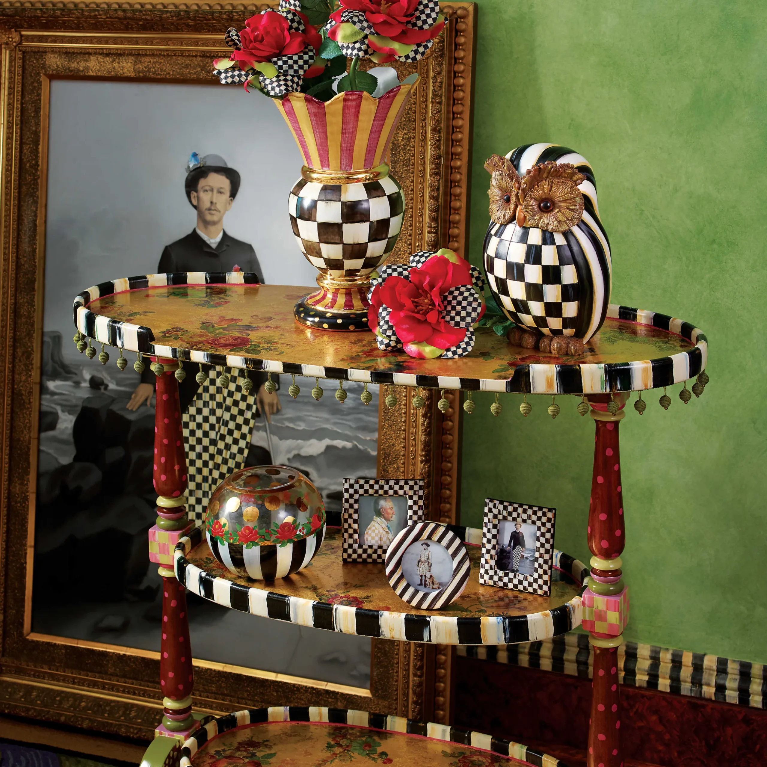 New MacKenzie-Childs Courtly Frames - Set Of 3