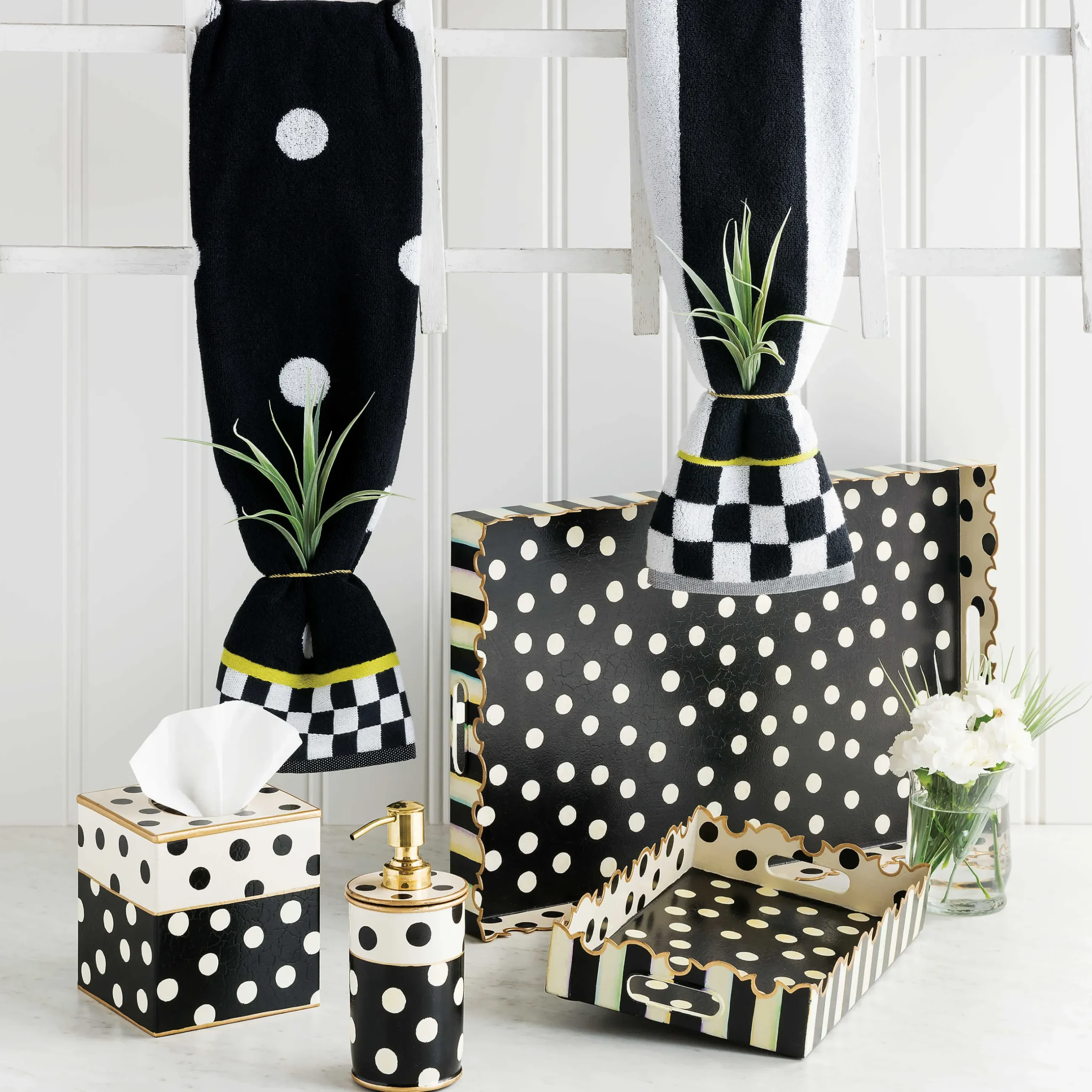Outlet MacKenzie-Childs Courtly Stripe Hand Towel