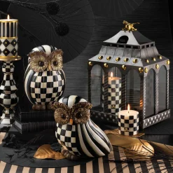 MacKenzie-Childs Courtly Stripe Owl