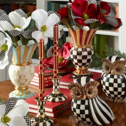 MacKenzie-Childs Courtly Stripe Owl