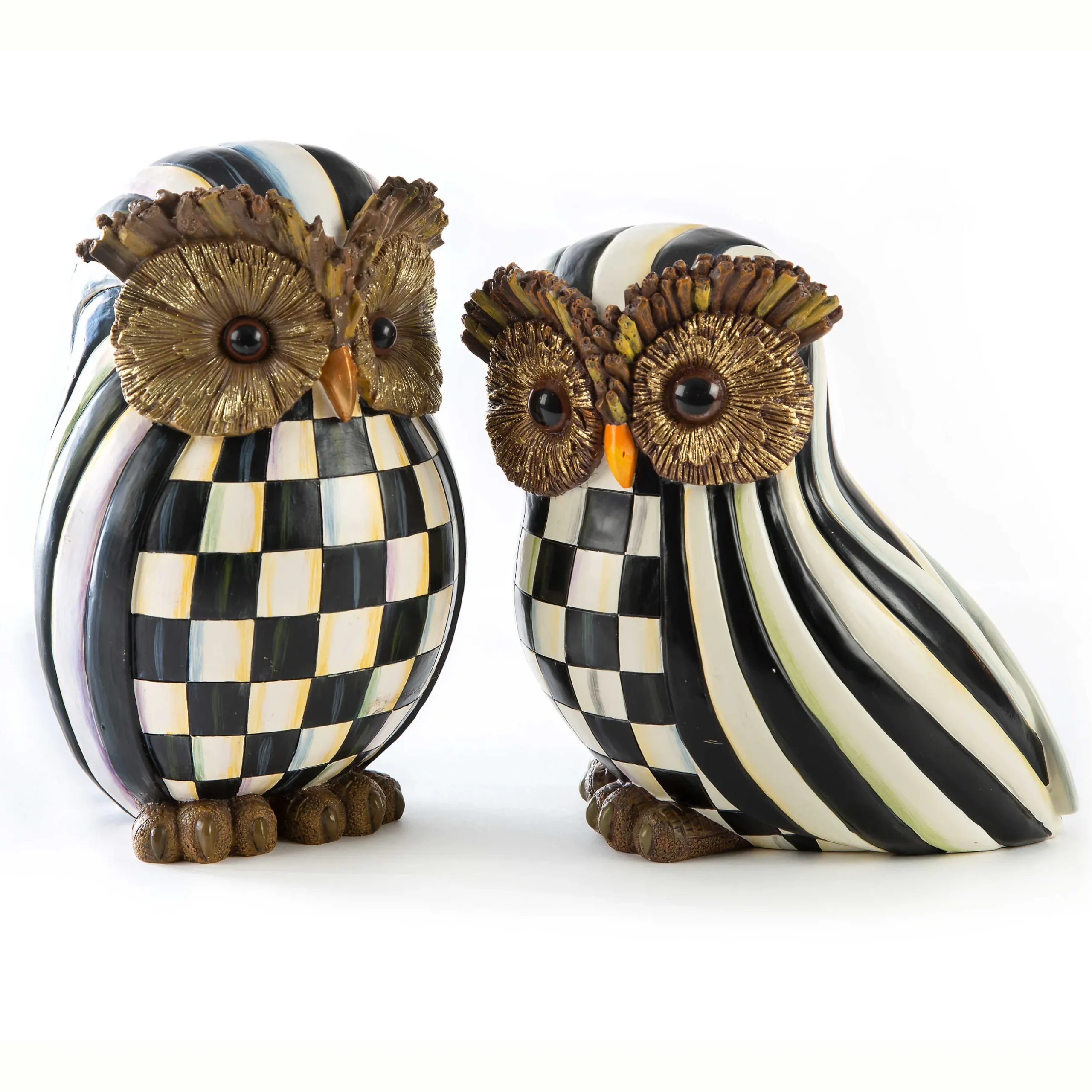 MacKenzie-Childs Courtly Stripe Owl