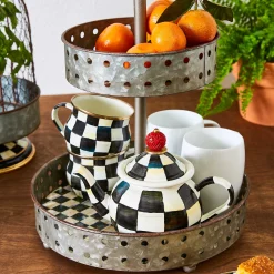 Online MacKenzie-Childs Courtly Tin Tiered Stand