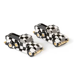 Clearance MacKenzie-Childs Courtly Truck Salt & Pepper Set