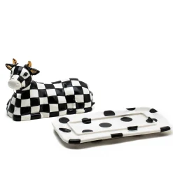 Best MacKenzie-Childs Cow Creamery Butter Dish