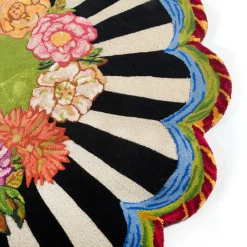 Clearance MacKenzie-Childs Cutting Garden Rug - 6' Round