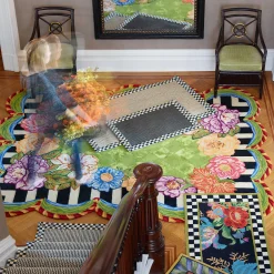 Sale MacKenzie-Childs Cutting Garden Rug - 6'5" X 8'