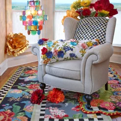 Discount MacKenzie-Childs Cutting Garden Rug - 2'8" X 8' Runner