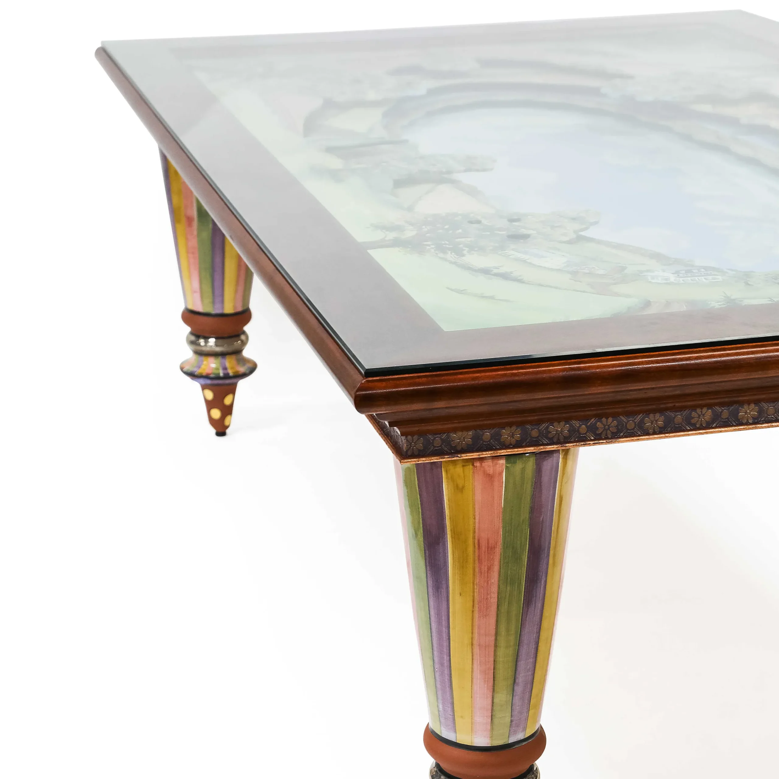 Hot MacKenzie-Childs Diorama Dining Table For 6