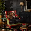 New MacKenzie-Childs Evenfall Wing Chair