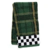 MacKenzie-Childs Evergreen Plaid Hand Towel
