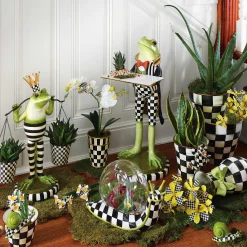 Best MacKenzie-Childs Fergal The Frog Double Plant Holder
