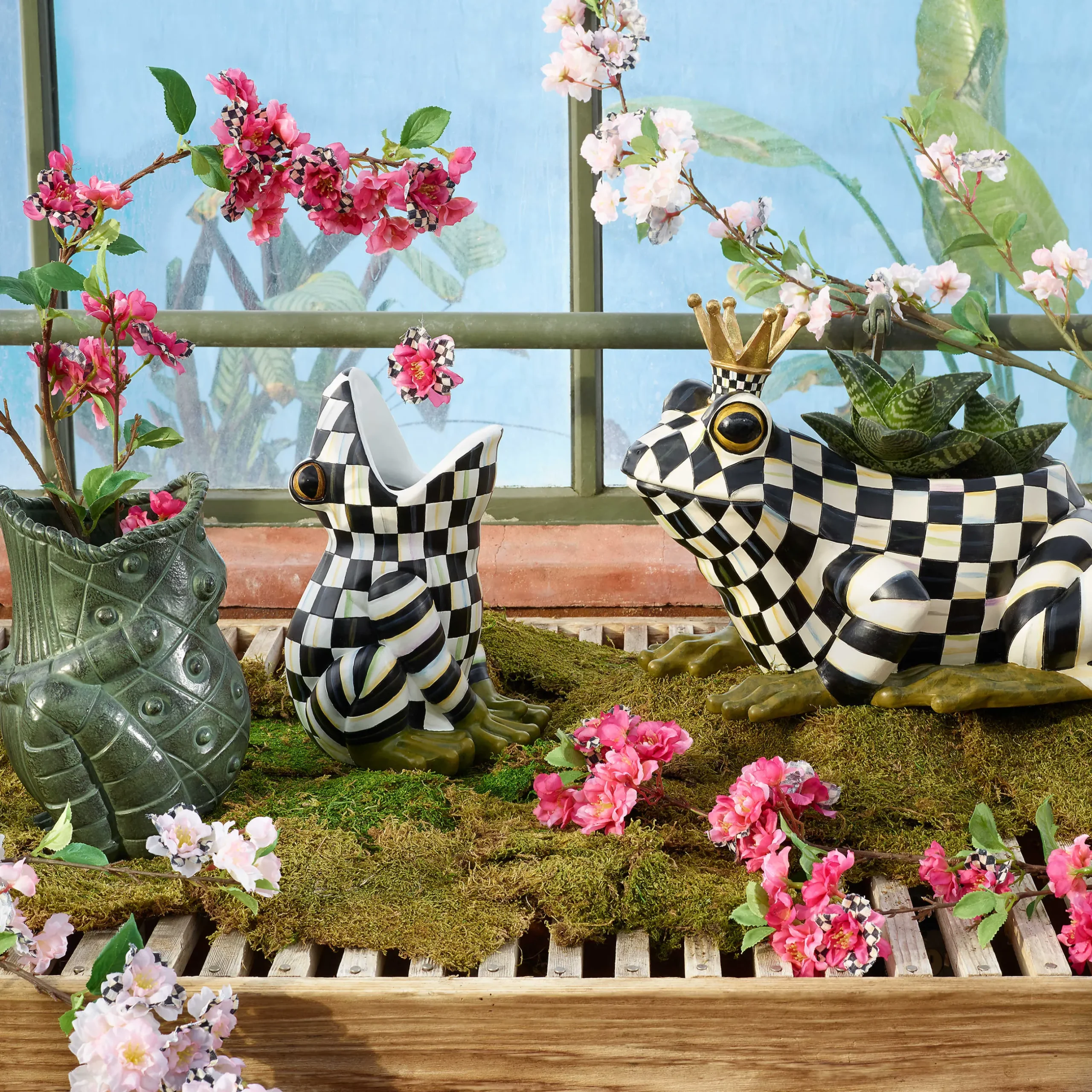 Online MacKenzie-Childs Fergal The Frog Planter