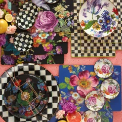 Sale MacKenzie-Childs Flower Market Appetizer Plates - Set Of 4
