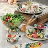 Best MacKenzie-Childs Flower Market Cake Carrier - White