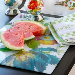New MacKenzie-Childs Flower Market Cutting Board - Large