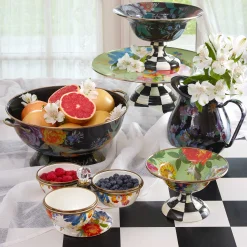 Sale MacKenzie-Childs Flower Market Everything Bowl - Black