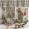 MacKenzie-Childs Flower Market Galvanized Serving Trays - Set Of 2