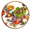 Sale MacKenzie-Childs Flower Market Large Trivet - White