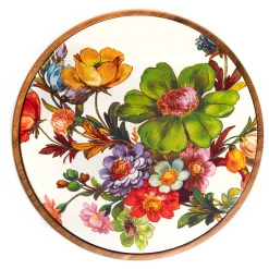Sale MacKenzie-Childs Flower Market Large Trivet - White
