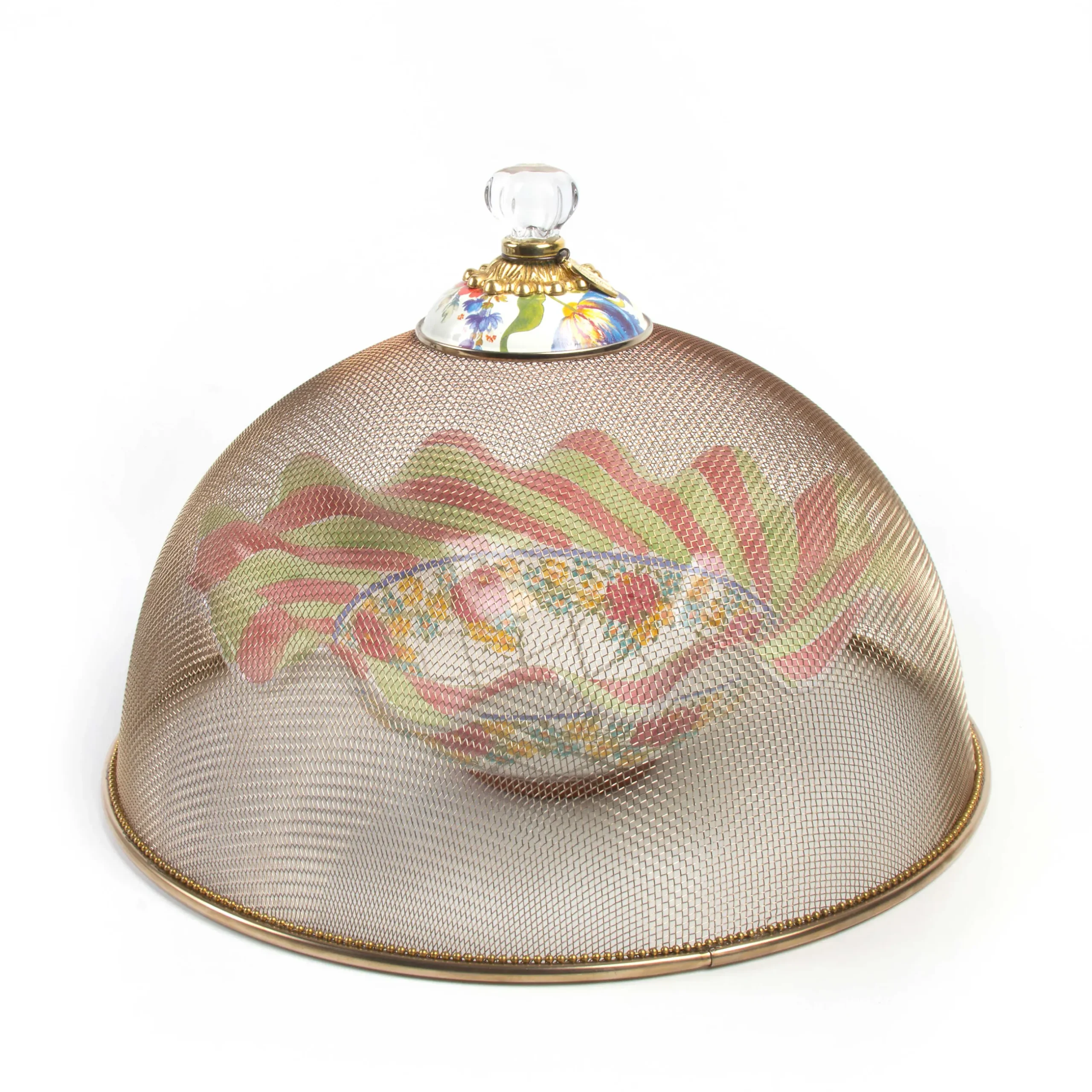 Clearance MacKenzie-Childs Flower Market Mesh Dome - Large