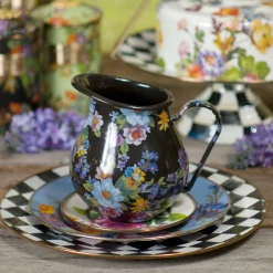 Sale MacKenzie-Childs Flower Market Pitcher - Black