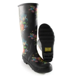 Outlet MacKenzie-Childs Flower Market Rain Boots - Tall - Size 6