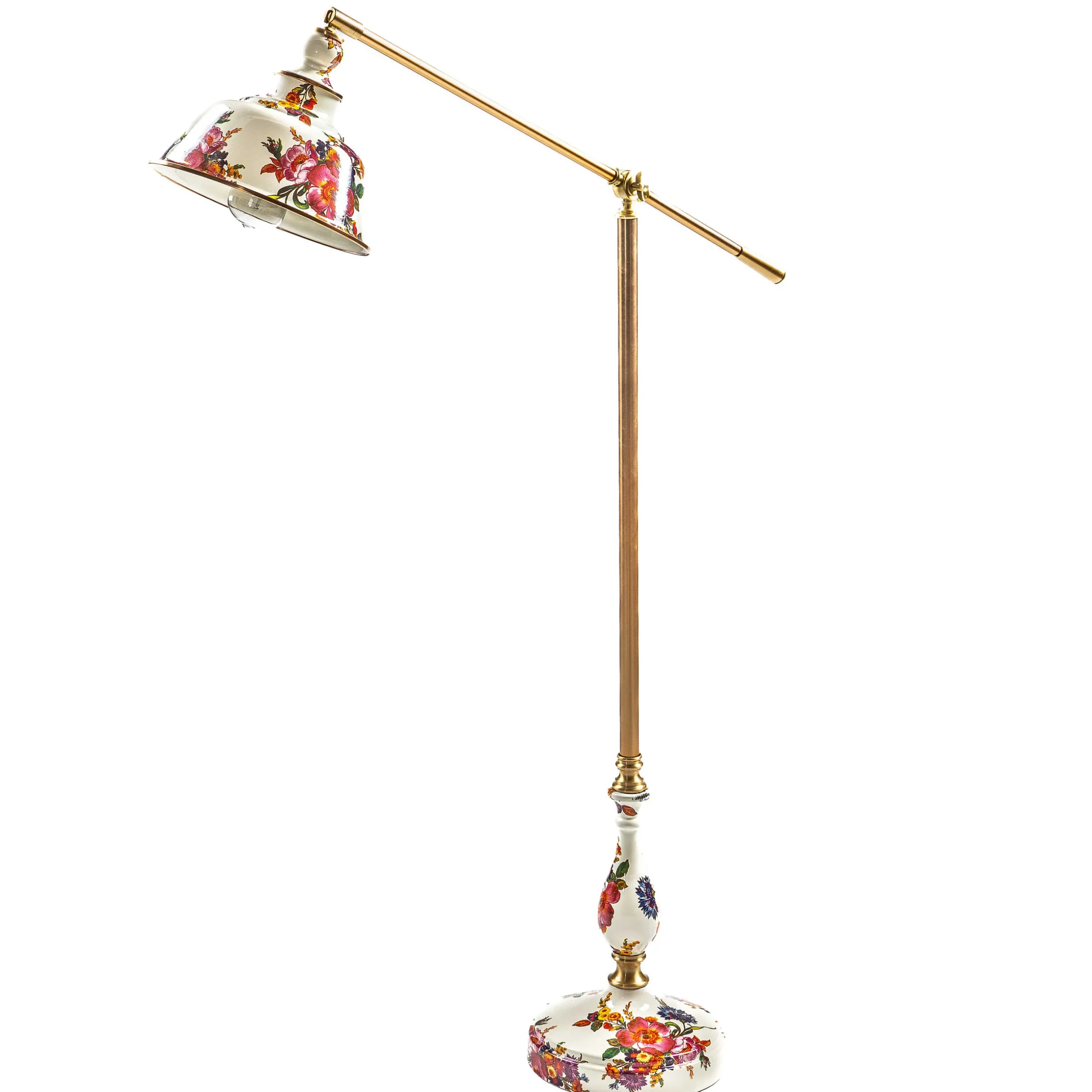 Sale MacKenzie-Childs Flower Market Reading Floor Lamp
